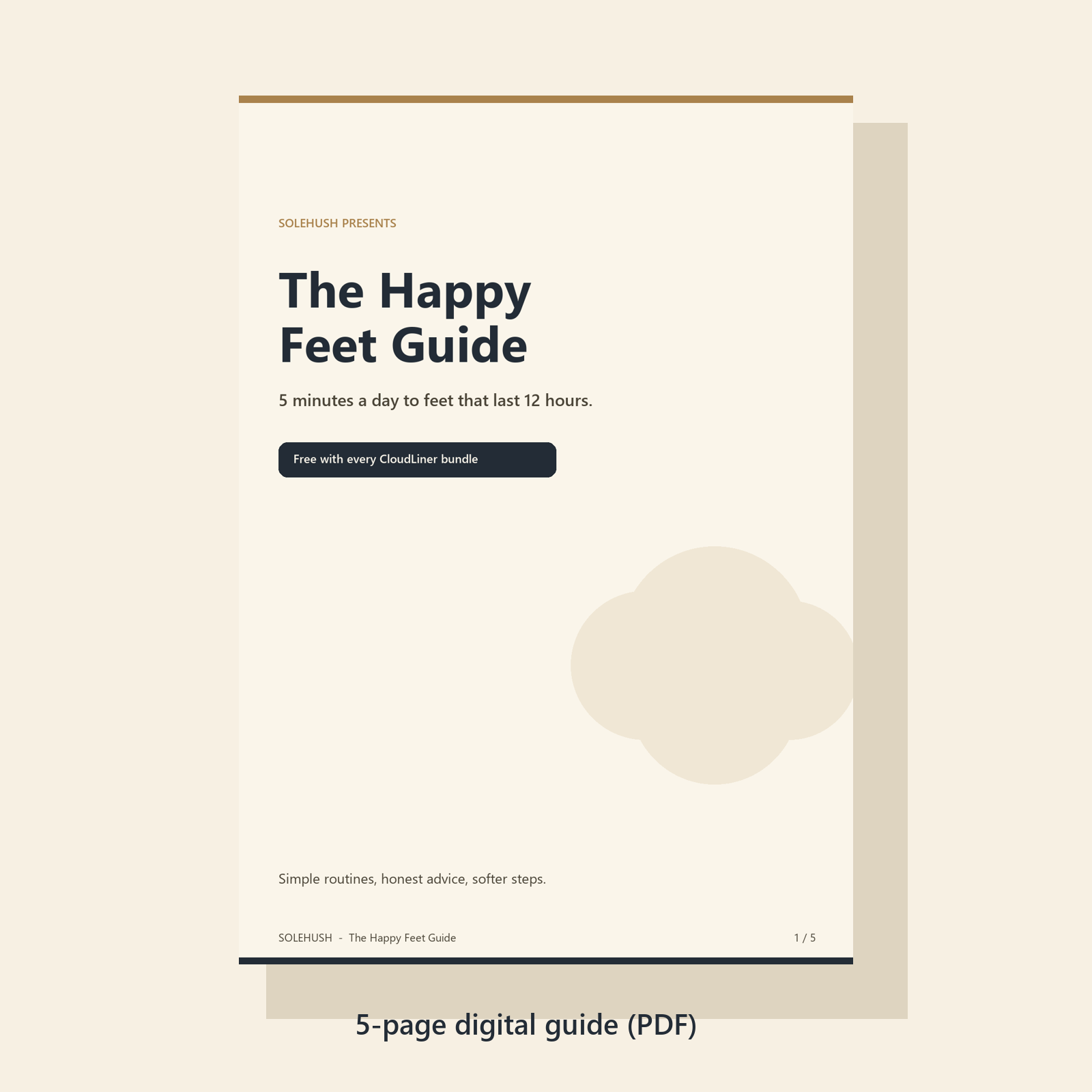 The Happy Feet Guide digital PDF cover